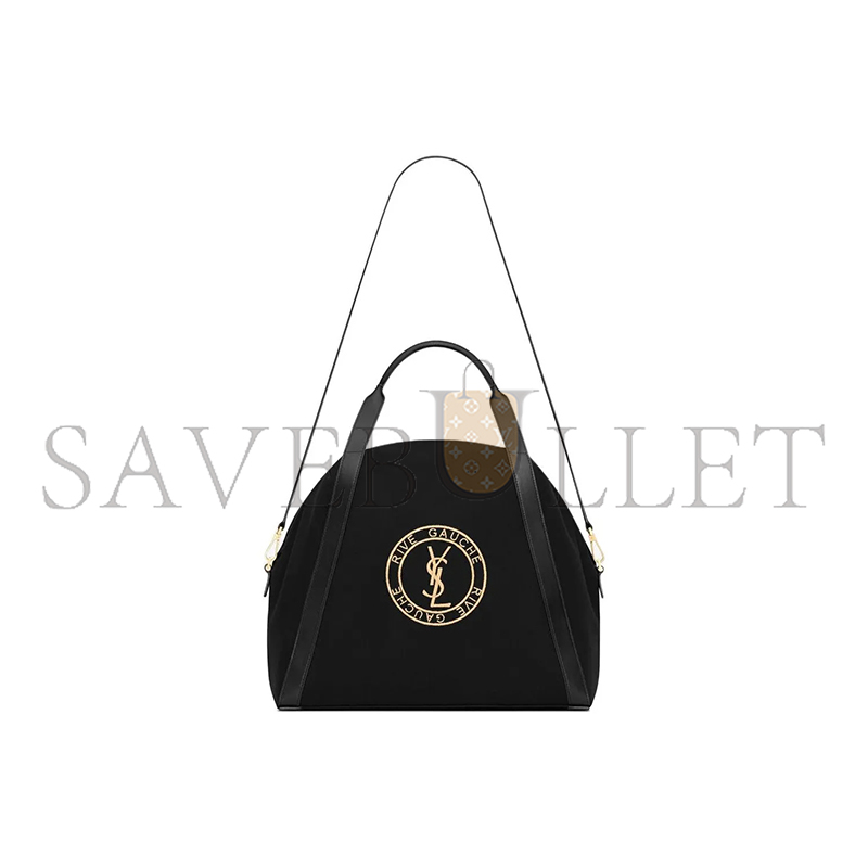 YSL RIVE GAUCHE BOWLING TOTE IN CANVAS 774048FAC3I1075 (42*32*18cm)